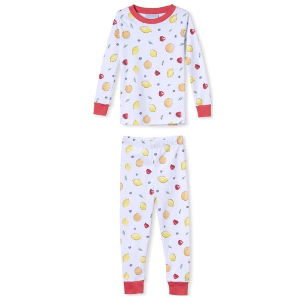 LAKE Kids Long-Long Set, Fruit - LAKE Sleepwear size 8